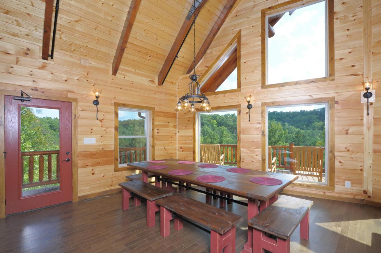 Ridge View Lodge Nature And Mountain View - Hot Tub - Firepit - Yard - Games ガトリンバーグ エクステリア 写真