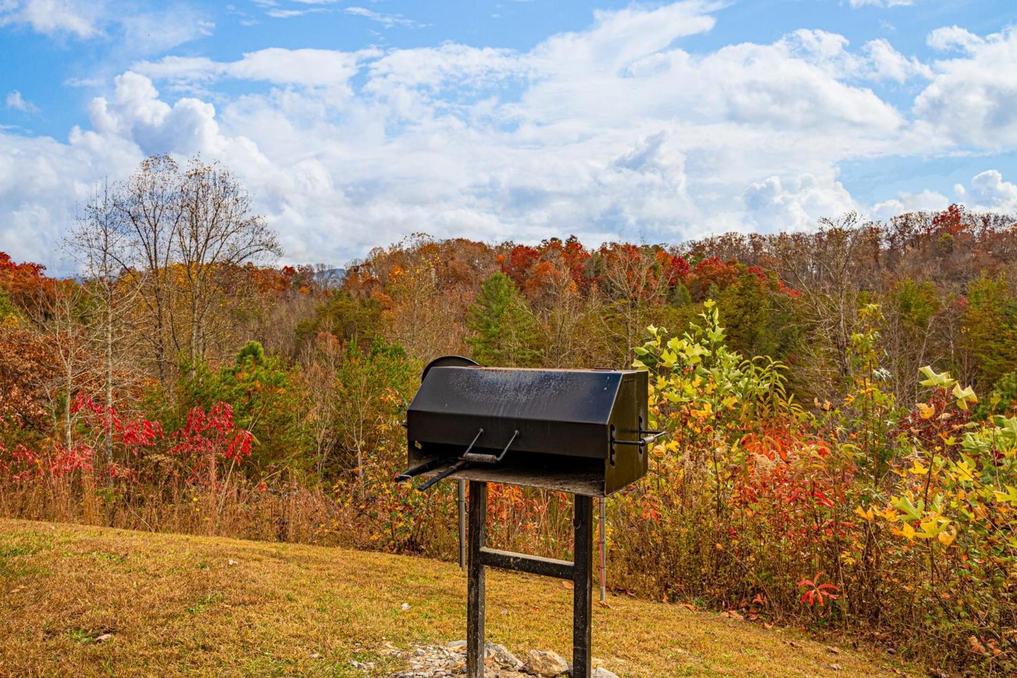 Ridge View Lodge Nature And Mountain View - Hot Tub - Firepit - Yard - Games ガトリンバーグ エクステリア 写真