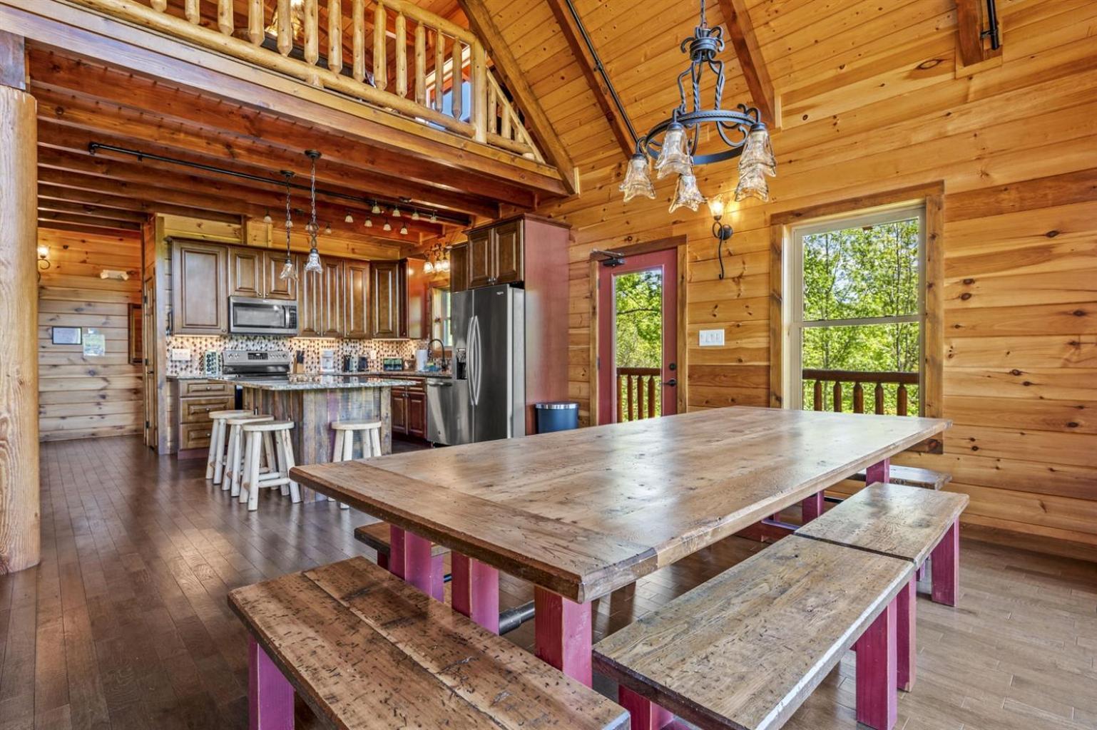 Ridge View Lodge Nature And Mountain View - Hot Tub - Firepit - Yard - Games ガトリンバーグ エクステリア 写真